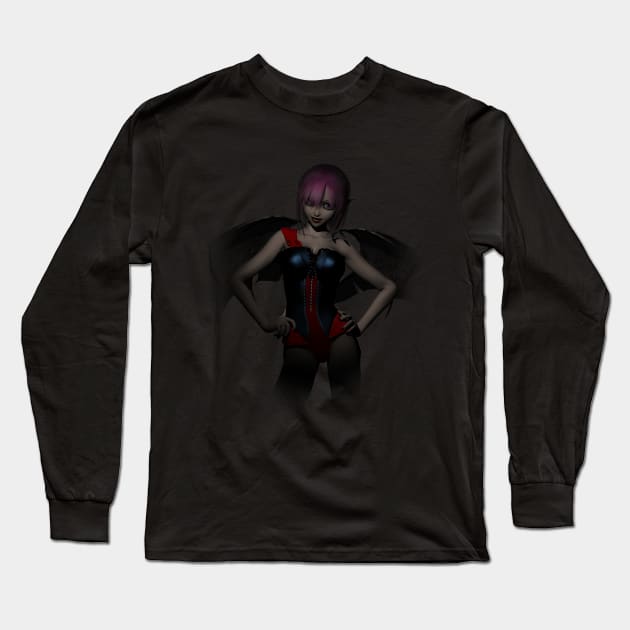 Jinni is watching you Long Sleeve T-Shirt by anubicdarque